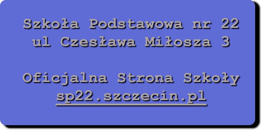 Link prowadzący do oficjalnej strony szkoły nr 22